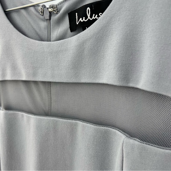 LULU’S Sheer Determination Mesh Skater Dress - Picture 9 of 9